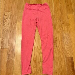 LulaRoe one size leggings- pink, barely worn